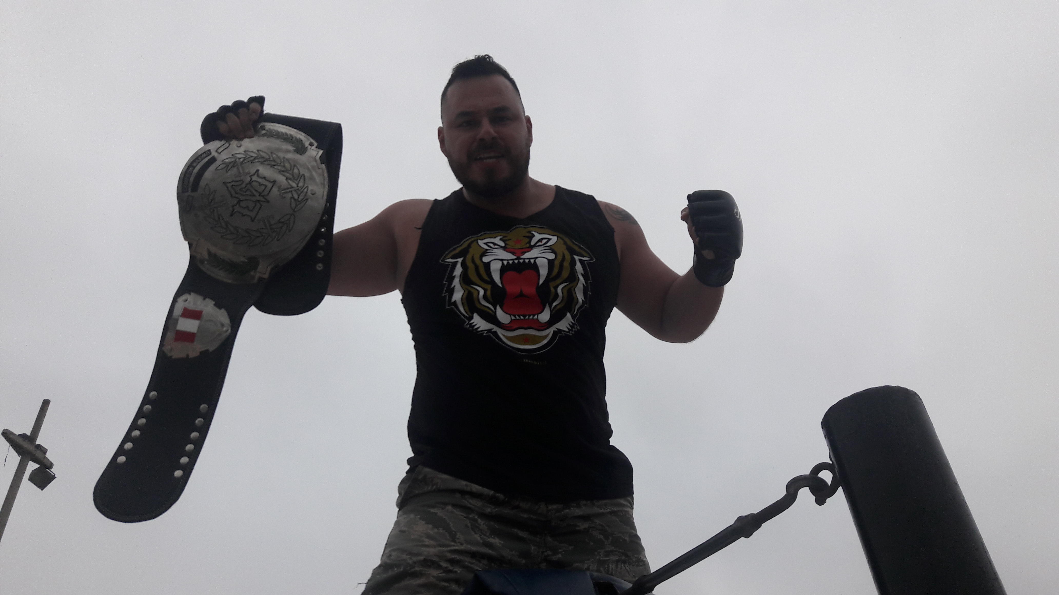 Slayer campeón de lucha libre peruana